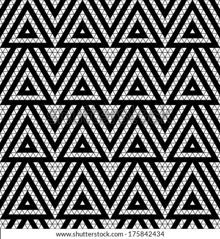 Tribal monochrome lace. Vector illustration.