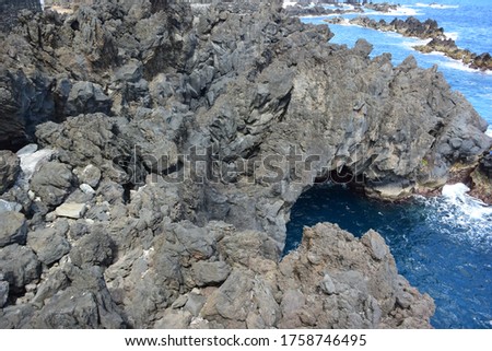 Picture of coast in Madeira, Portugal