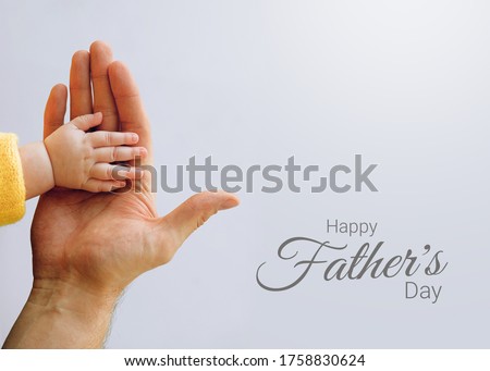 Father's Day is celebrated worldwide to recognize the contribution that fathers and father figures make to the lives of their children on isolated background. Royalty-Free Stock Photo #1758830624