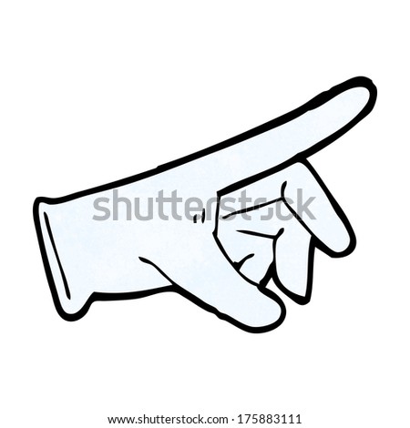 cartoon rubber glove