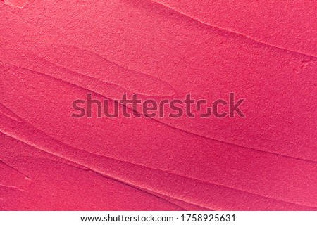 Pink smeard lipstick background texture smudge Royalty-Free Stock Photo #1758925631