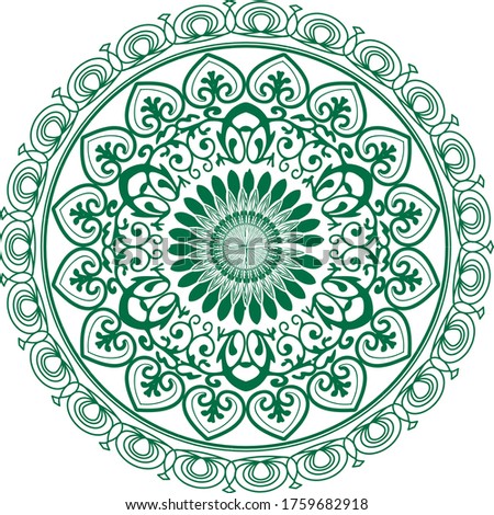 Colorful Mandalas for coloring book. Decorative round ornaments. Unusual flower shape. Oriental vector, Anti-stress therapy patterns. Weave design elements. Yoga logos Vector.