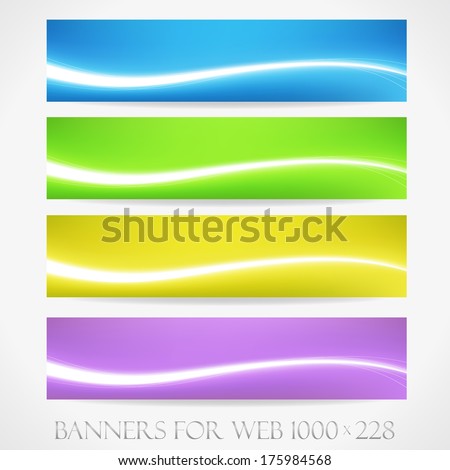 Banners for web. (Vector collection11). Clip-art