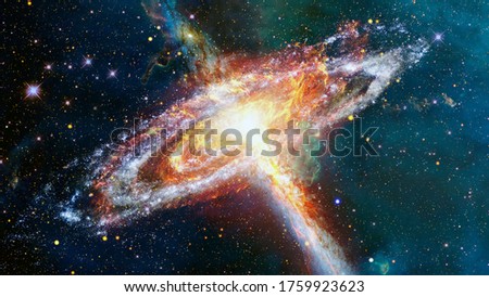 Neutron star. Elements of this image furnished by NASA. Royalty-Free Stock Photo #1759923623