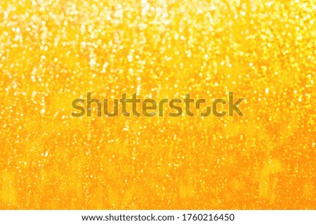 Abstract Orange Background with Bokeh Effect