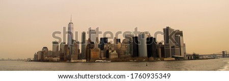 The beautiful New York City Skyline