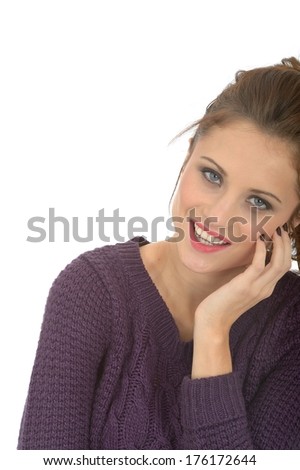 Happy Relaxed Young Woman