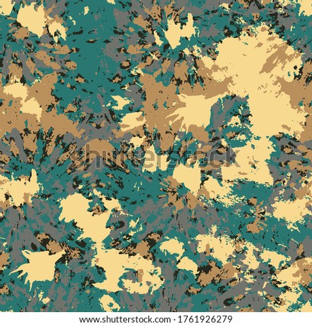 Abstract Tie Dye Shibori Camouflage Repeating Vector Pattern Marble Background
