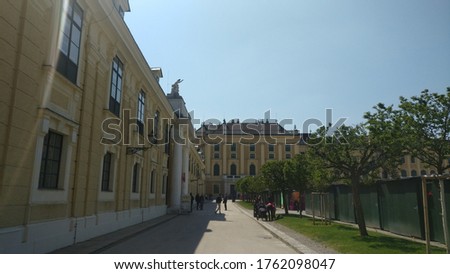 Schönbrunn Palace Grounds in Vienna, Austria.