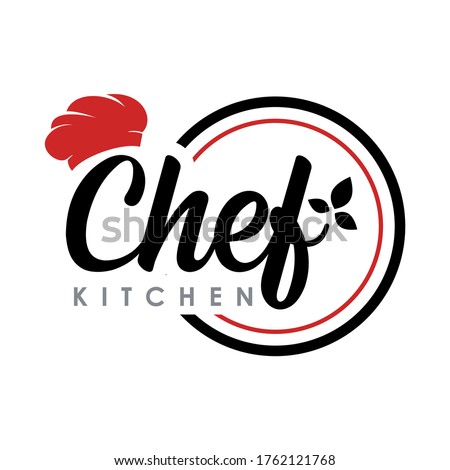Cooking Logo. Chef Logo Vector Royalty-Free Stock Photo #1762121768
