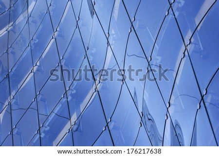 Abstract Detail of Modern Urban Architecture