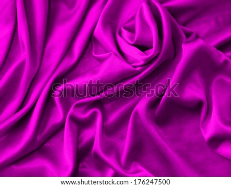 Luxurious deep satin folded fabric, useful for backgrounds