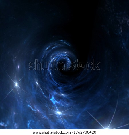 black hole, planets and galaxy, cosmos, physical cosmology, science fiction wallpaper. Beauty of deep space. Billions of galaxies in the universe Cosmic art background
