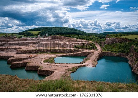 quarry lakes in Neu Bamberg Germany