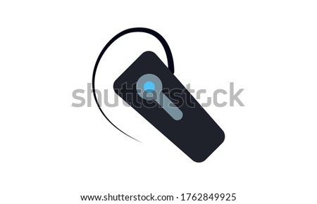 Bluetooth, microphone, connection, telephone, wireless, equipment, headphone, accessory, audio, earphone free vector icon Royalty-Free Stock Photo #1762849925