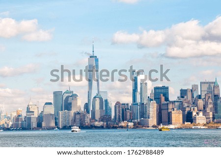 Manhattan New York City view