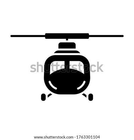 Helicopter icon vector design - vehicle icons