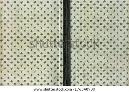 vintage background with star pattern 
