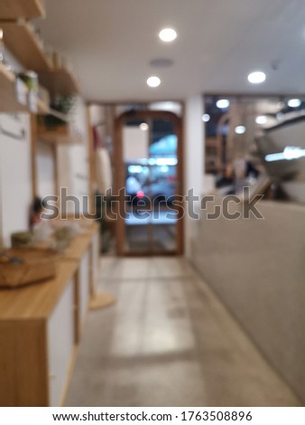 blurred background ,coffee shop background