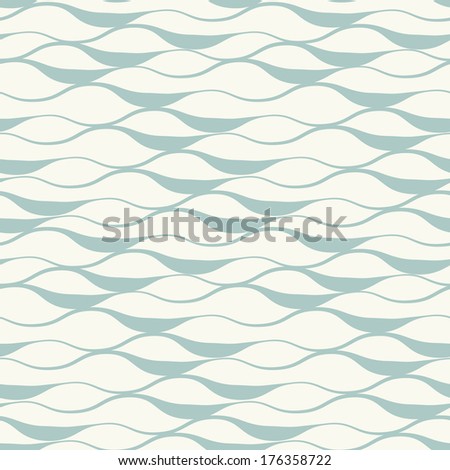 Seamless pattern. Stylish repeating texture. Background with ripple. Irregular grid