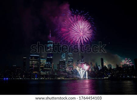 4th of July firework New York City 2019