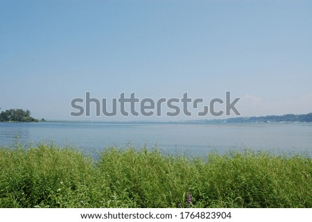 lake eerie in the summer time 
