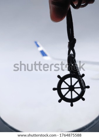 sailor locket from flight window