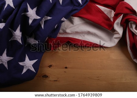 United States of America flag texture
