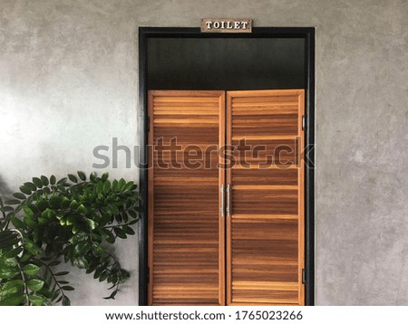 Wood door texture for background abstract