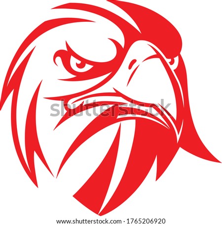 Eagle Logo. Vector Illustration.Eagle  Head.Eagle Vector.