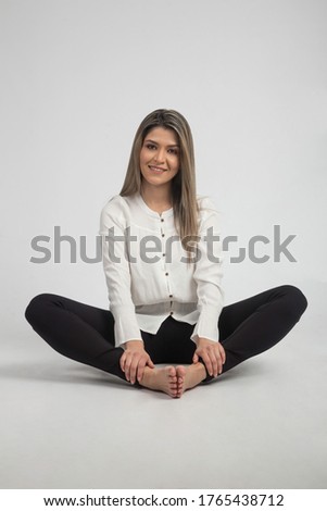 
woman dressed in white, spiritual
