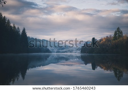 Loch Ard, Pond at Winter  Royalty-Free Stock Photo #1765460243