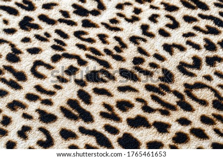 wild animal pattern background or texture, Leopard jungle theme print close-up