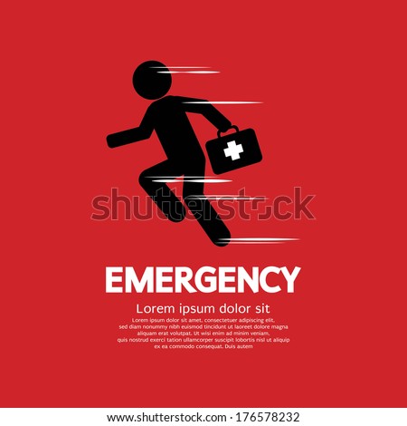 Emergency Concept Vector Illustration Royalty-Free Stock Photo #176578232