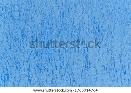 Surface with splashes of old paint for backdrop. Color - Jordy Blue, Free Speech Blue.