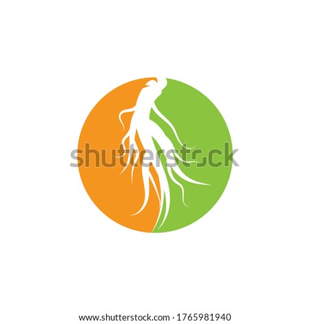 Ginseng  Logo Template vector symbol nature