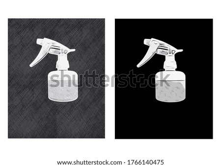 Spray bottle for liquid or alcohol or others