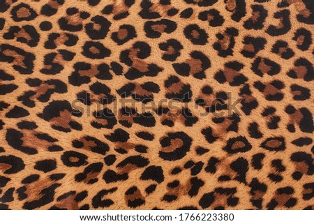 An animal print leather texture