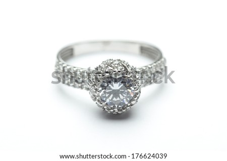 Close up - diamond ring