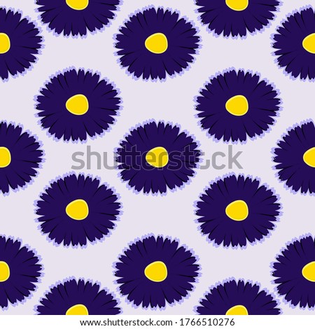 Floral seamless pattern.  Vector design for paper, cover, fabric, interior decor and other users