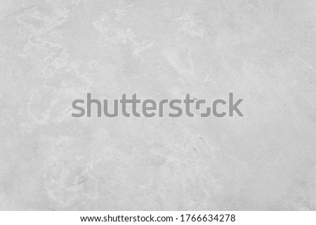 White concrete texture polished wall background. Grey retro plain color cement have sand and stone seamless of panoramic for decorative design element architecture urban smooth vintage surface.