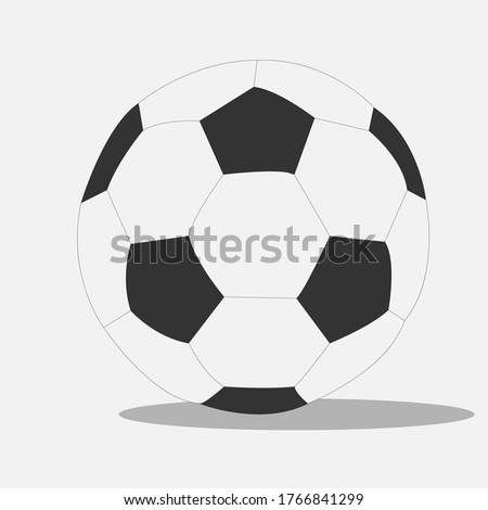 Soccer ball . Vector image, eps 10