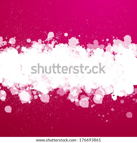 Vector Illustration of an Abstract Background with Blots
