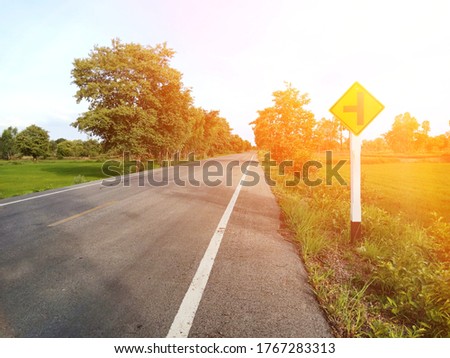 Direct road asphalt in Thailand

