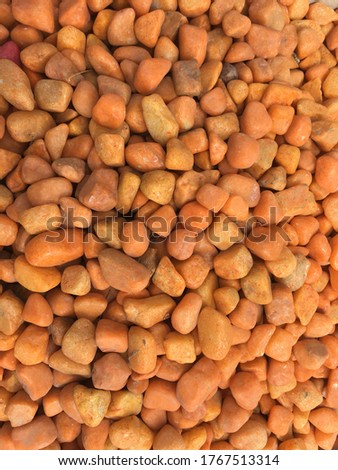 Colorful stone pebbles chips picture for background.