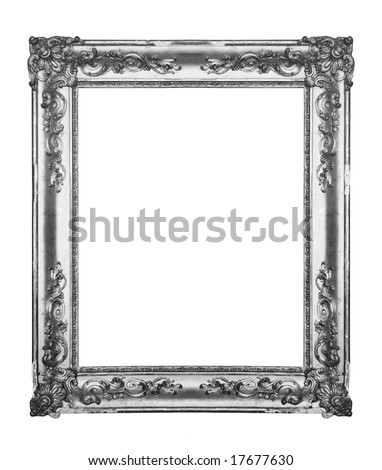 silver vintage ornate frame, similar available in my portfolio