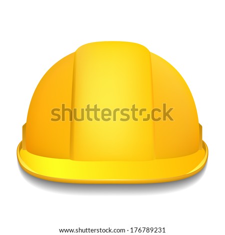 Yellow helmet Royalty-Free Stock Photo #176789231