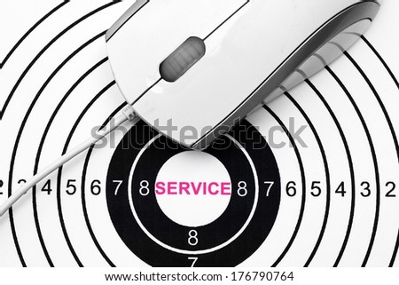 Web service target
