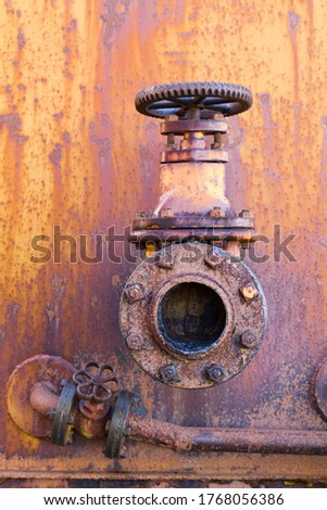Metal Tank texture, Old whaling station equipment