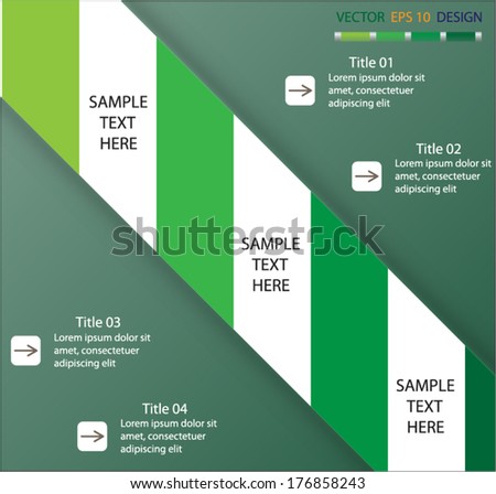 Design of rectangle for banners template graphic or website